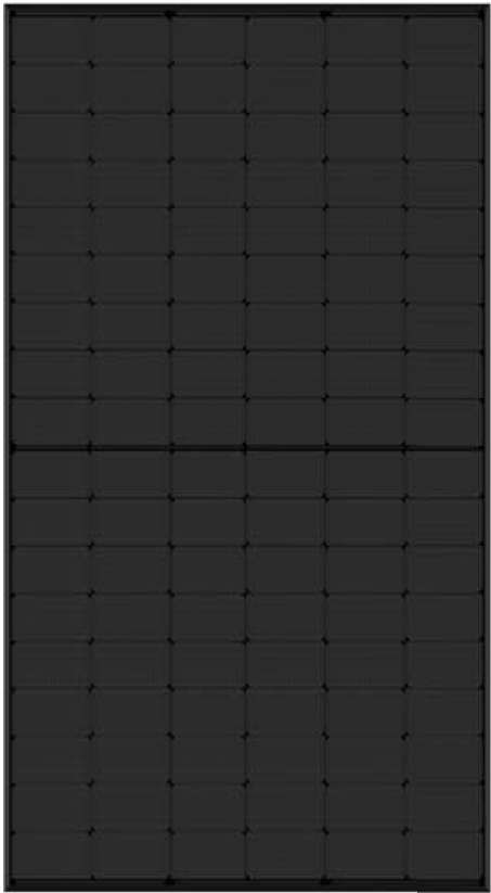 all black solar panels